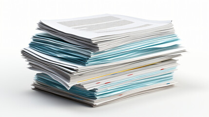 Stack paper documents files