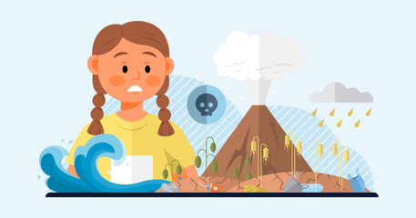 Air pollution vector illustration. Pollutions shadow looms large, specter haunting corridors our environmental conscience Emission reduction is battle cry against encroaching darkness air pollution