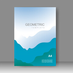Cover design modern template. for cover book, brochure, poster, Annual report, flyer, catalog. Vector illustration