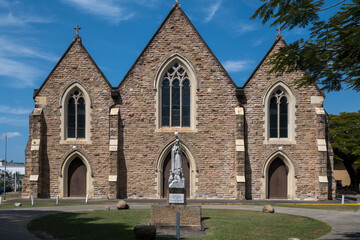 St Patrick's Church, Fortitude Valley, Brisbane, Australia. - obrazy, fototapety, plakaty