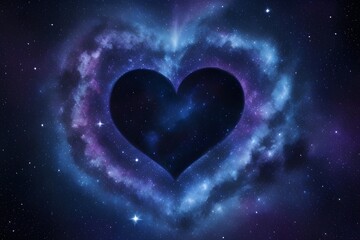 heart in space