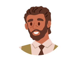 Person icon vector illustration. Faces reflect unique identity and individuality each person Personal connections and relationships add depth and meaning to persons life Special individuals leave