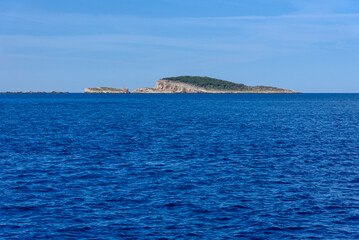 The uninhabited island in Croatia