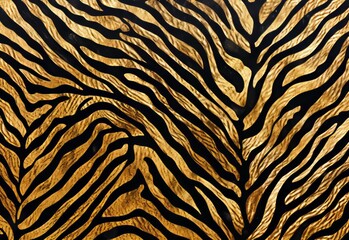Fototapeta premium Tiger skin print background