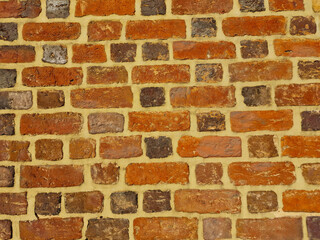brick wall red background texture pattern vintage