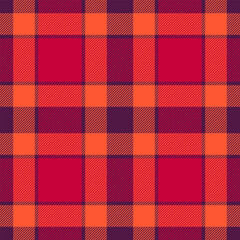 Texture plaid tartan of fabric background seamless with a vector check pattern textile.