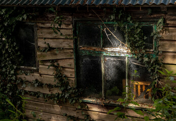 old abandoned shed