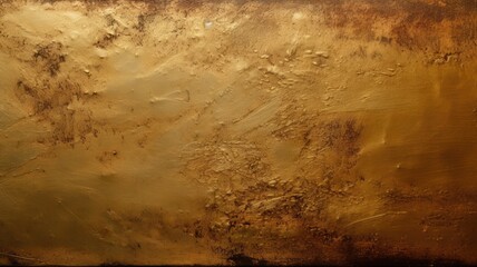 golden paint distress texture wallpaper with brush stroke effect