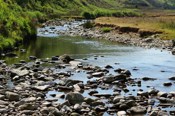 river and rocks