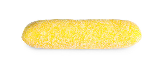 One tasty bubble gum isolated on white