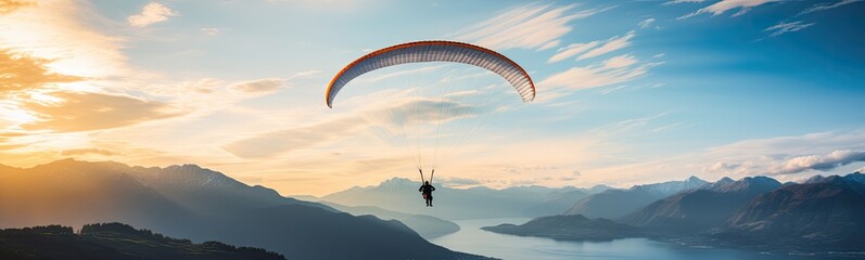 Paragliding background	

