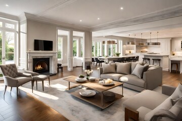 Fototapeta premium modern living room