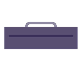 Vector womans classic clutch of gray color with metal clasp isolated on white. Classic quilted flap bag. Small leather elegant purse. Modern rectangular evening handbag. Box for interior design