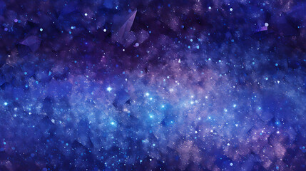 Blue and purple glitter powder, dusted pattern - Seamless tile. Endless and repeat print.