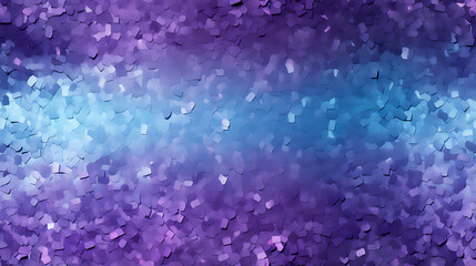 Blue and purple glitter powder, dusted pattern - Seamless tile. Endless and repeat print.