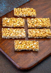 Special Gajak with Black Gram and Jaggery, healthy gachak or chikki