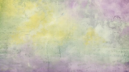 Soft Yellow and Lavender Grunge Texture Background
