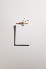 Flatlay gift certificates