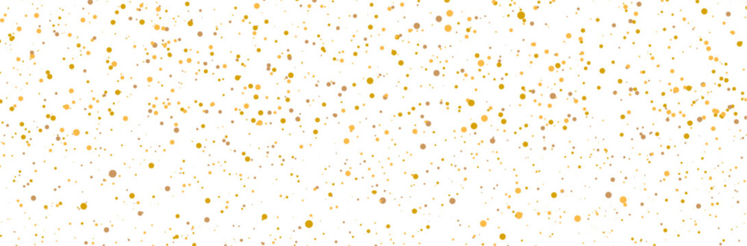 Fête, confettis et cotillons - Bannière festive - Éléments vectoriels éditables dorés autour de la célébration de fêtes  - Couleurs élégantes - Festivités - Arrière-plan - Motifs