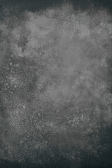 Black stone background, textured and ceramic blackboard.