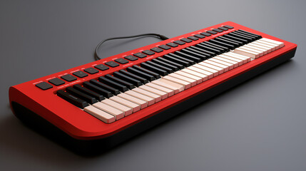 Contemporary generic design music keyboard