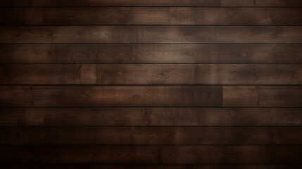 Dark Plank Wood Interior - obrazy, fototapety, plakaty