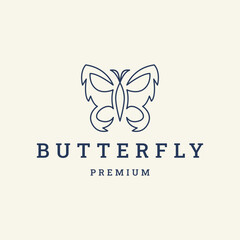 Butterfly Logo Vector Sign Symbol Icon