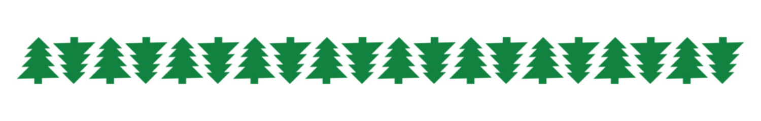 Set of decorative Christmas border, merry Christmas