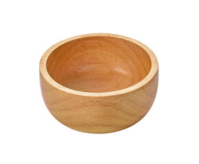 Empty wooden bowl transparent png