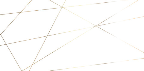 Abstract background with golden lines