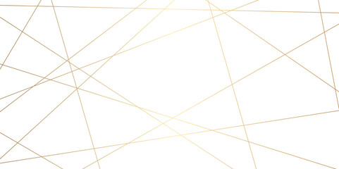 Abstract background with golden lines
