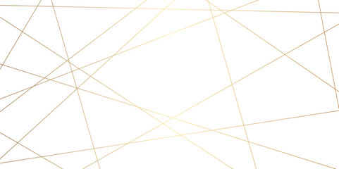 Abstract background with golden lines