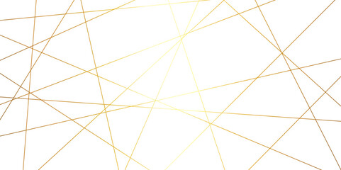 Abstract background with golden lines