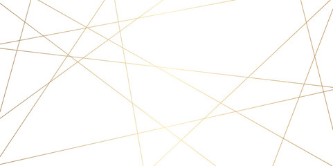 Abstract background with golden lines