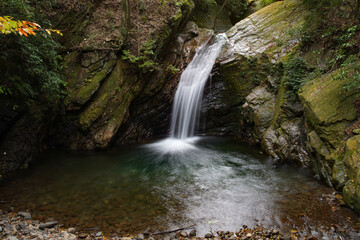 	不動の滝　愛知県岡崎市石原町