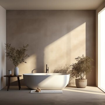 modern bathroom interior