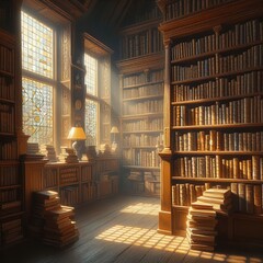 Sunlit Literary Retreat
