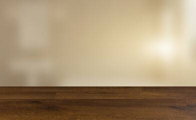 Bathroom interior bathtub. 3D rendering.. Sunset.. Texture Wooden parquet. Flooring. Seamless.