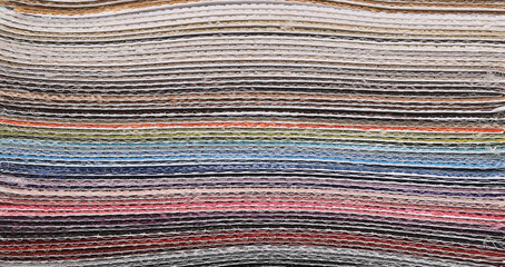 catalog of factory colors fabric samples