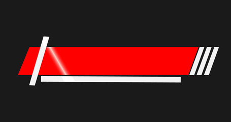 Modern Design, High-Resolution, illustration Lower Third. Stunning high-resolution Lower Third. © MarchTrends