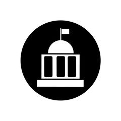 government icon with simple design