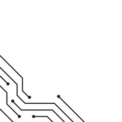 Futuristic Line Corner
