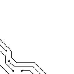 Futuristic Line Corner