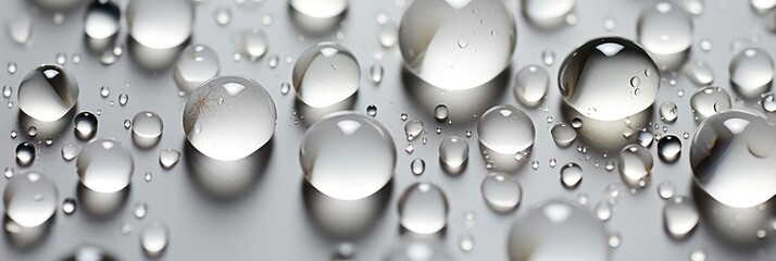White Water Drops Bokeh Background , Banner Image For Website, Background, Desktop Wallpaper