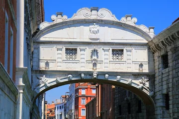 Photo sur Plexiglas Pont des Soupirs Bridge of Sighs in Venice, Italy