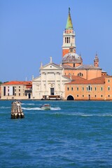 San Giorgio island in Venice, Italy