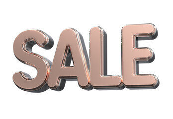 SALE Letter 3D Render