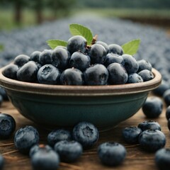 blueberries in a bowl