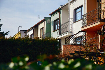 old house in the city