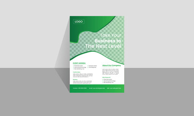 Business Flyer Corporate  marketing, business proposal, promotion, advertise, publication, cover page. new digital marketing flyer a4 flyer design template for print
